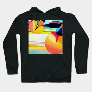 Stylized Valencia Oranges Hoodie